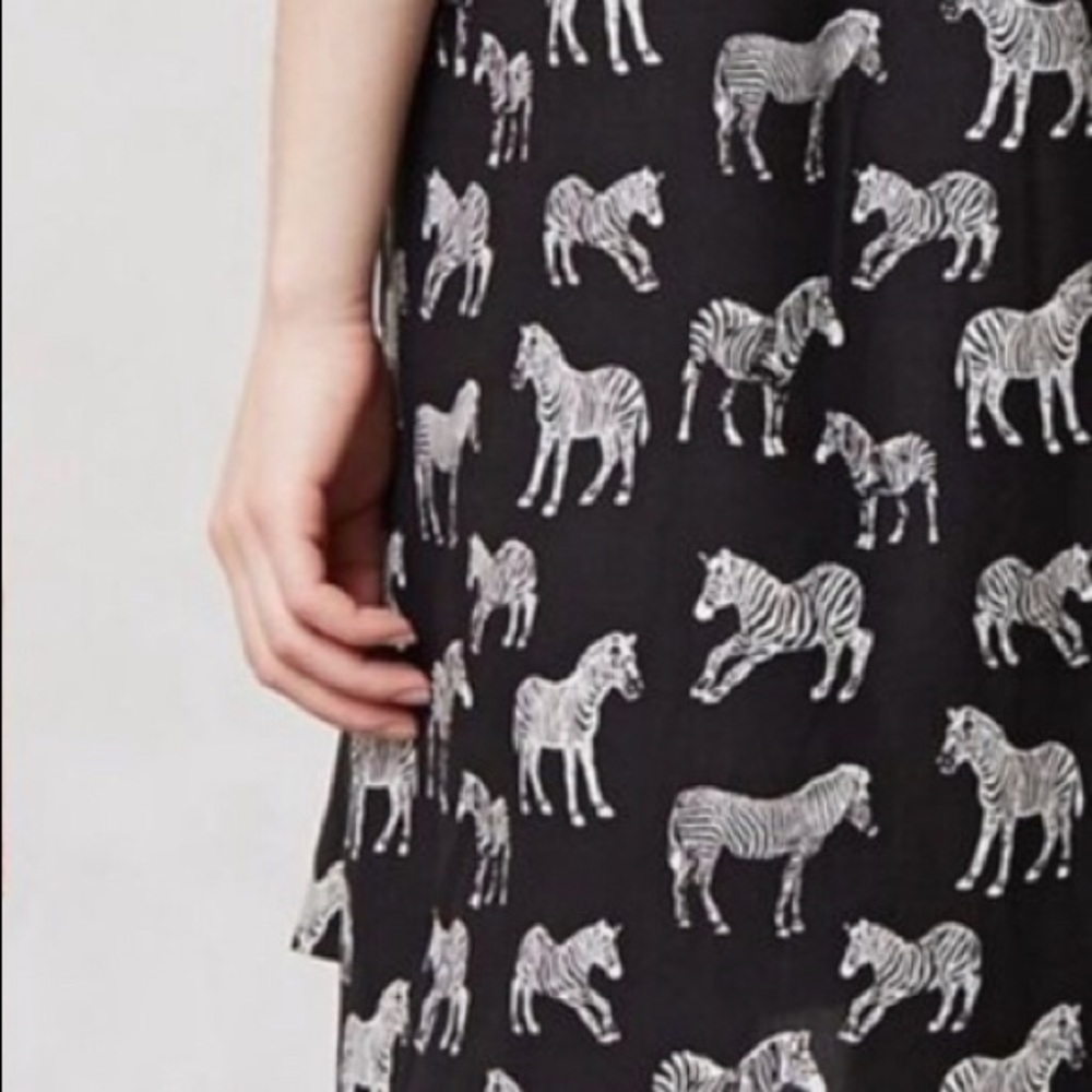 Porridge zebra maxi skirt